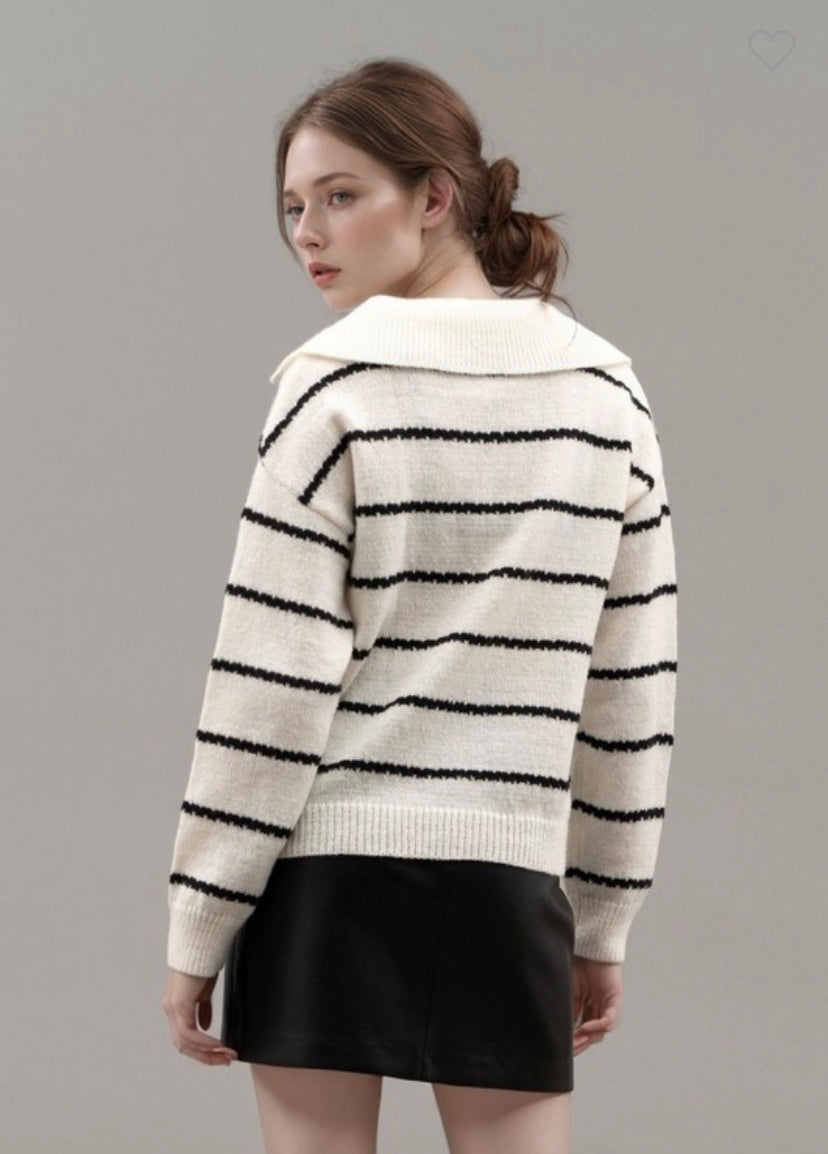 Bree Striped Sweater